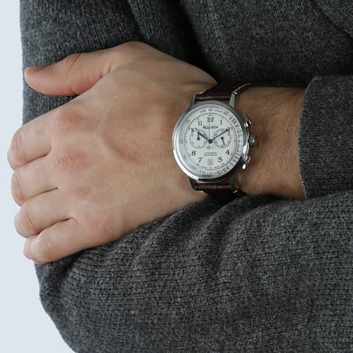 R8271698004 - Cronografo Philip Watch in Acciaio Inox Pelle naturale-
