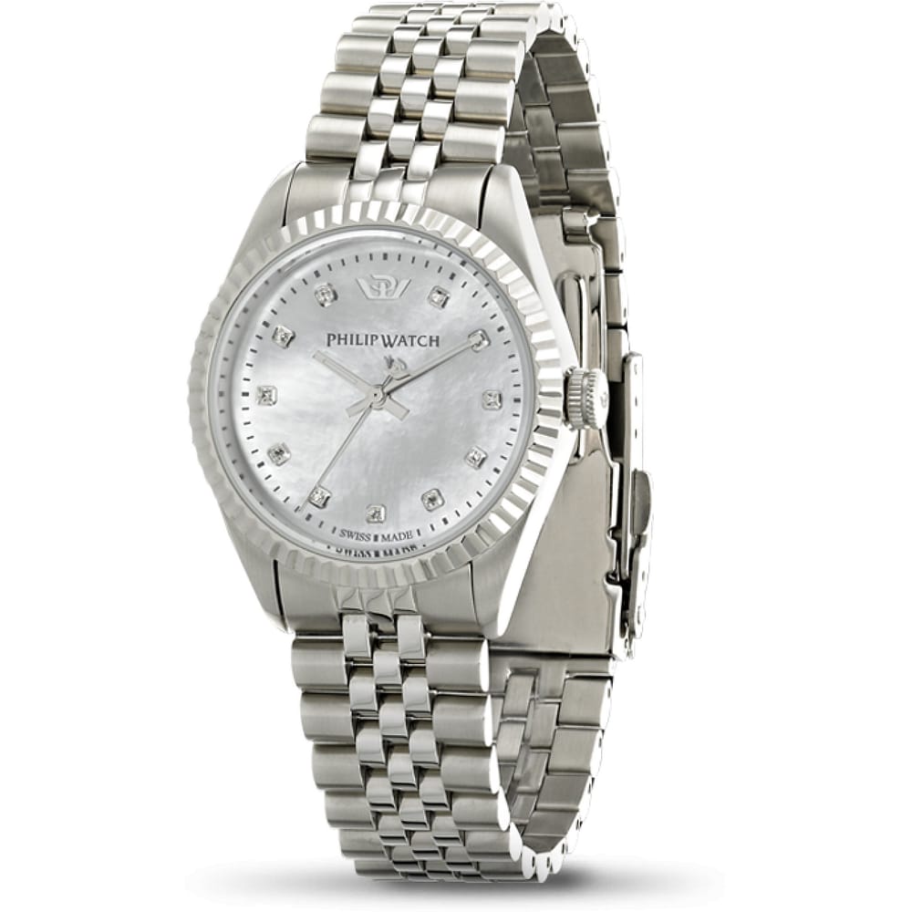 Philip Watch. Just time Donna in Acciaio Inox Diamanti naturali selezi