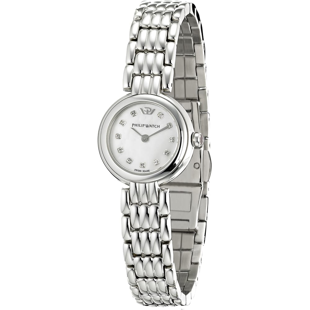 Philip Watch. Just time Donna in Acciaio Inox Diamanti naturali selezi