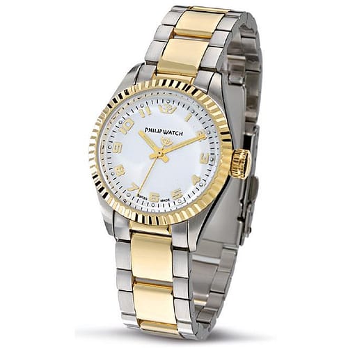 Philip Watch. Just time Donna in Acciaio Inox Pvd oro. Nuova collezion