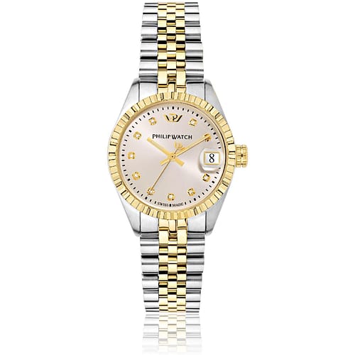 Philip Watch. Inox stainless steel Pvd gold Tissue Female's Just time
