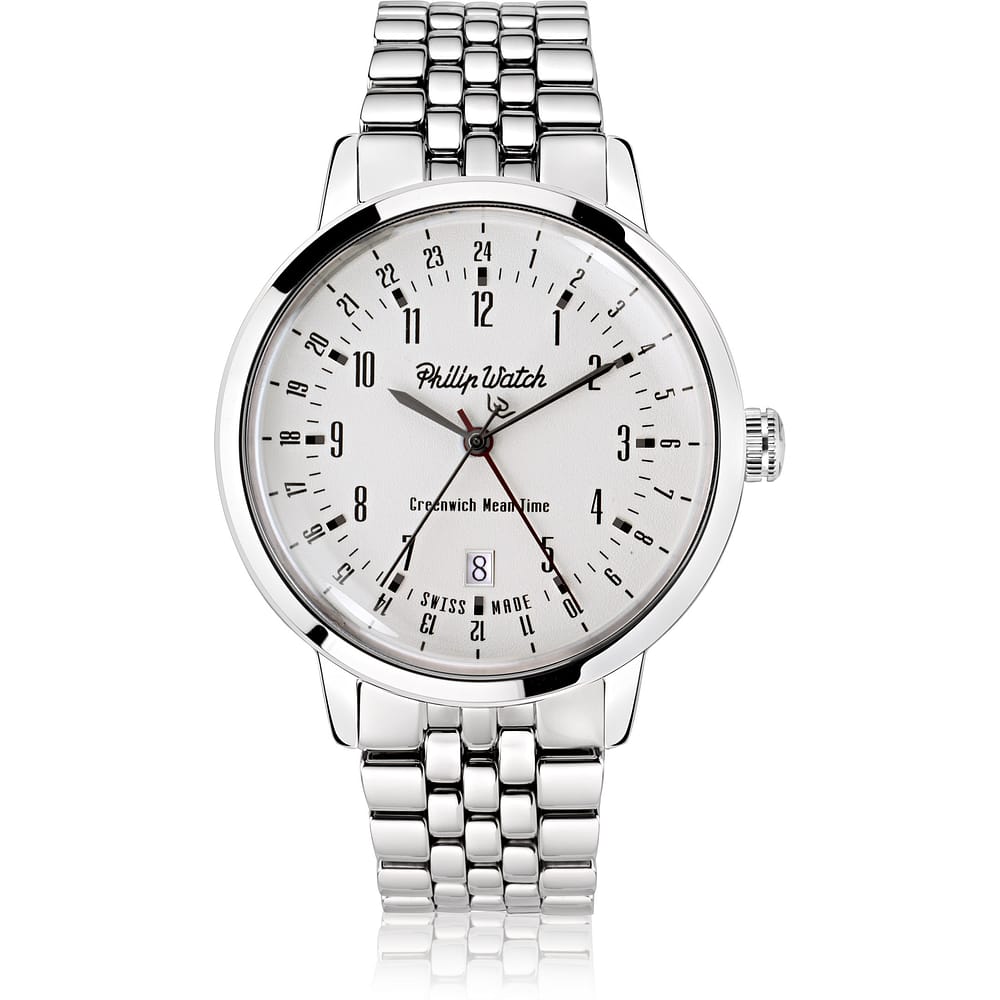 Philip Watch. Male's Gmt . New Philip Watch collection Grand archive 1