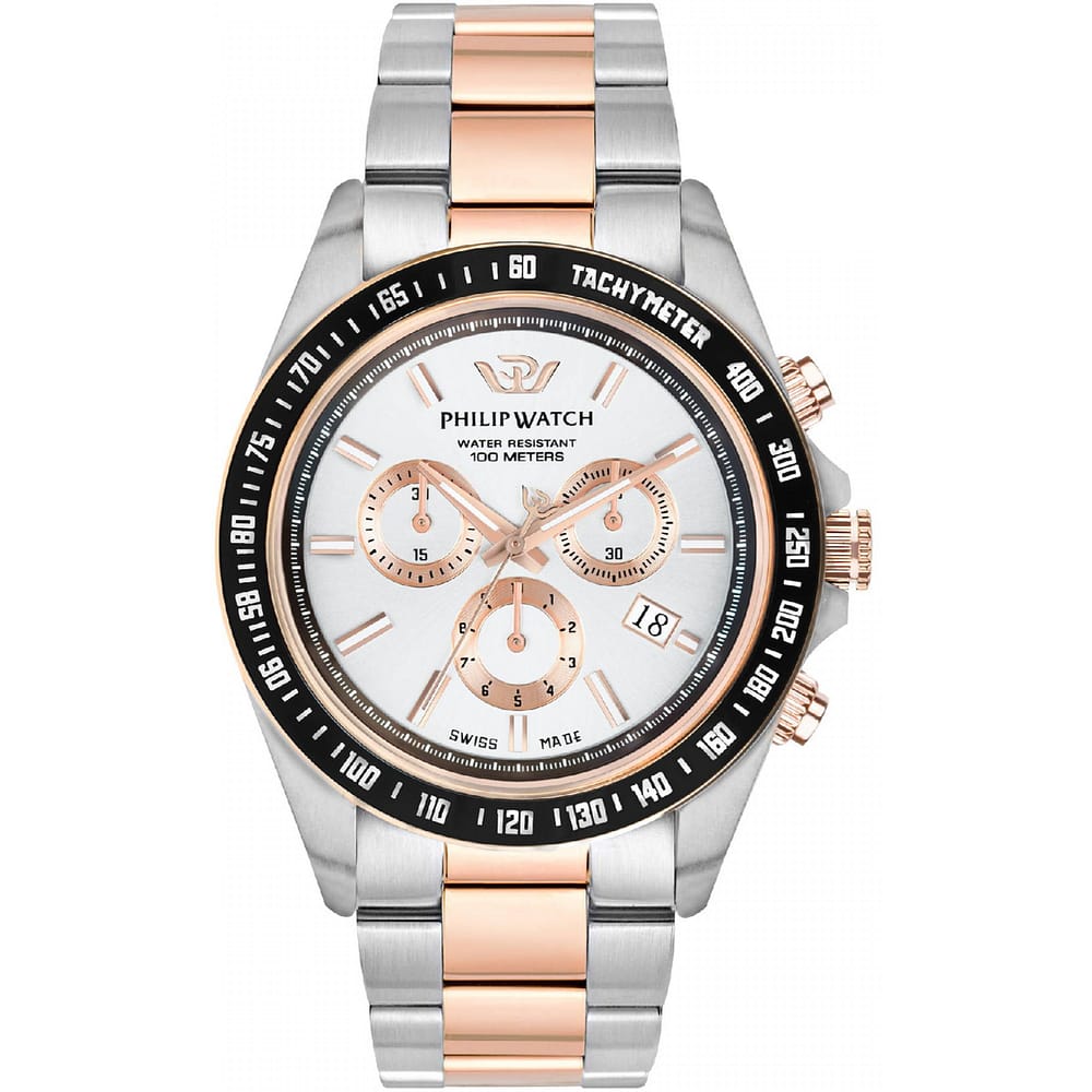 R8273607006 - Cronografo Philip Watch in Acciaio Inox Pvd oro rosa- Sc
