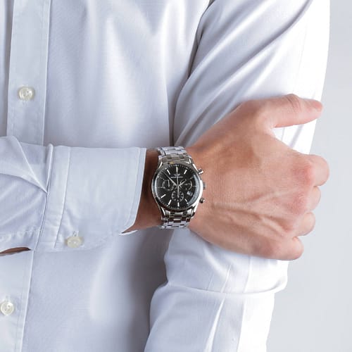 R8271908002 - Cronografo Philip Watch in Acciaio Inox Pelle naturale-