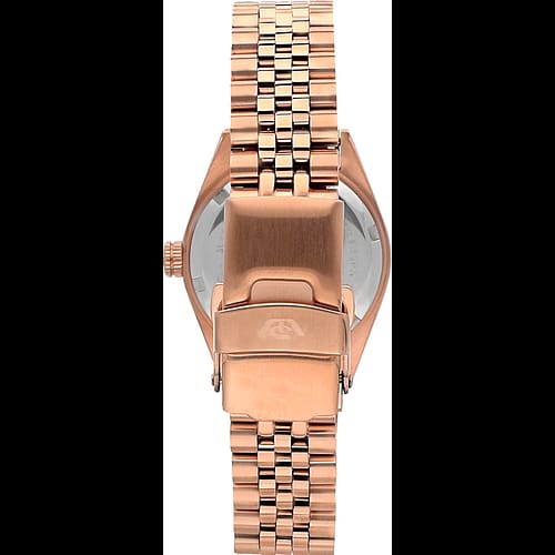 Philip Watch. Inox stainless steel Pvd rose gold Tissue Female's Just