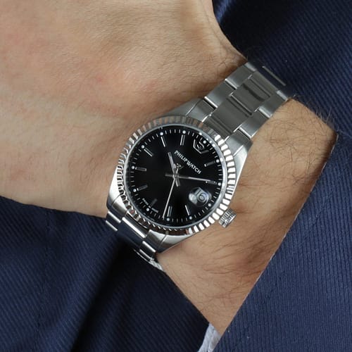 Philip Watch. Just time Uomo in Acciaio Inox. Nuova collezione Philip