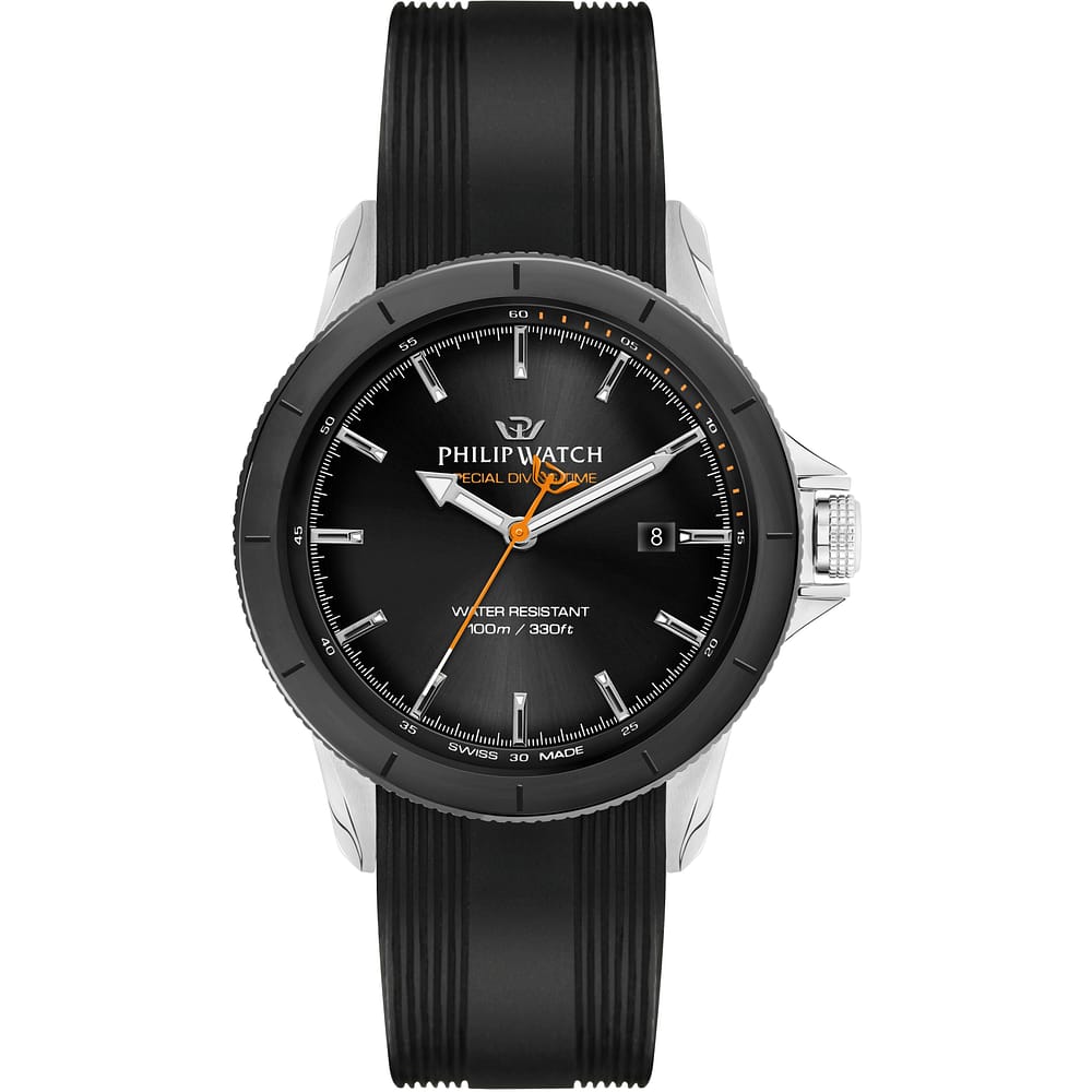 Just time Watch for Male Philip Watch R8251214001 2019 Grand reef