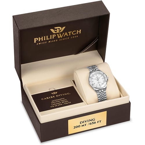 Orologio Automatico da Uomo Philip Watch R8223216002, Caribe Diving 20
