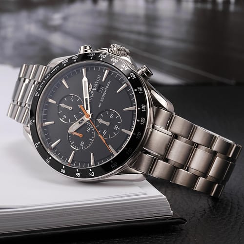R8271995225 - Cronografo Philip Watch in Acciaio Inox Pelle naturale-