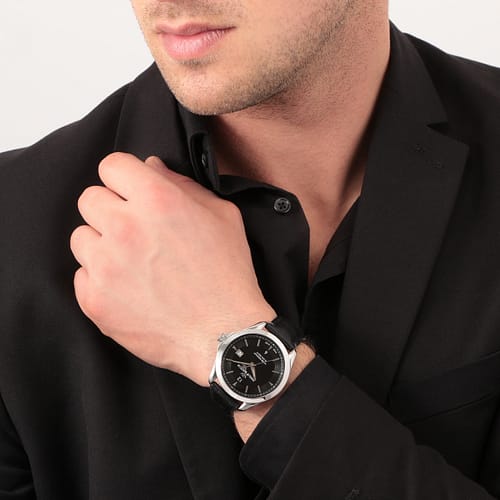 Preppy SM4527H8 - Orologio Da Polso Unisex Nero, Quarzo Giapponese, 40mm, 3 ATM