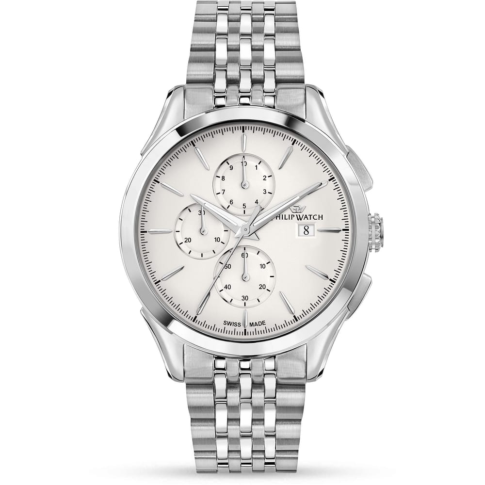 Chronograph Watch for Male Philip Watch R8273217002 2026 Roma