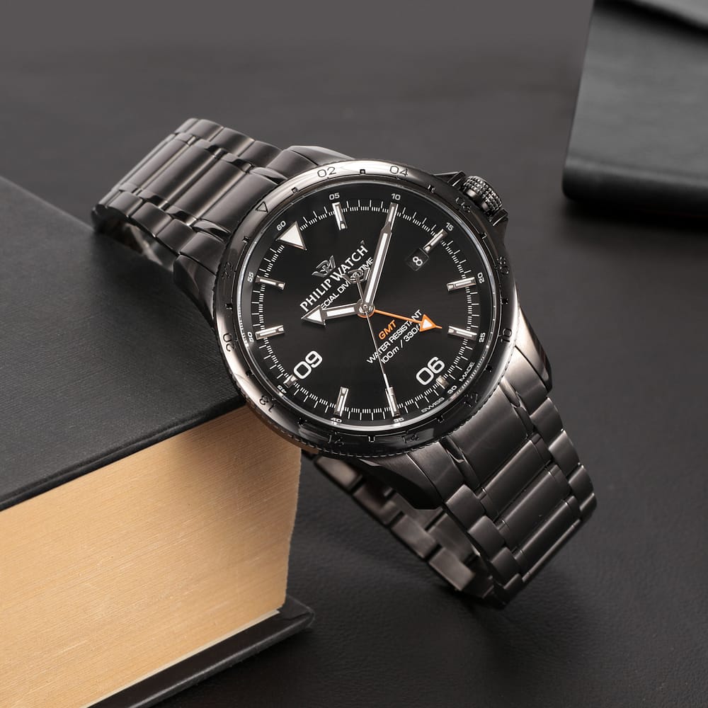 Just time Watch for Male Philip Watch R8253214002 2019 Grand reef