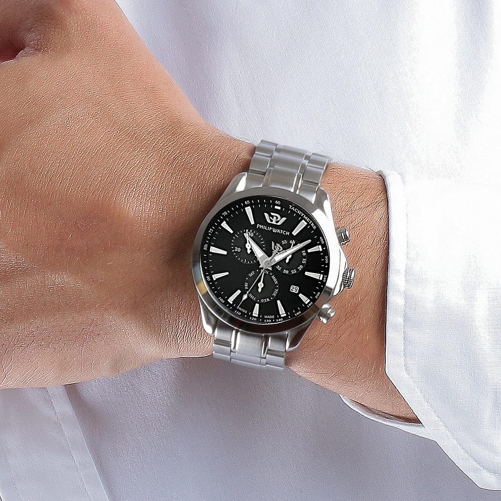 R8273995225 - Cronografo Philip Watch in Acciaio Inox- Scopri le nuove