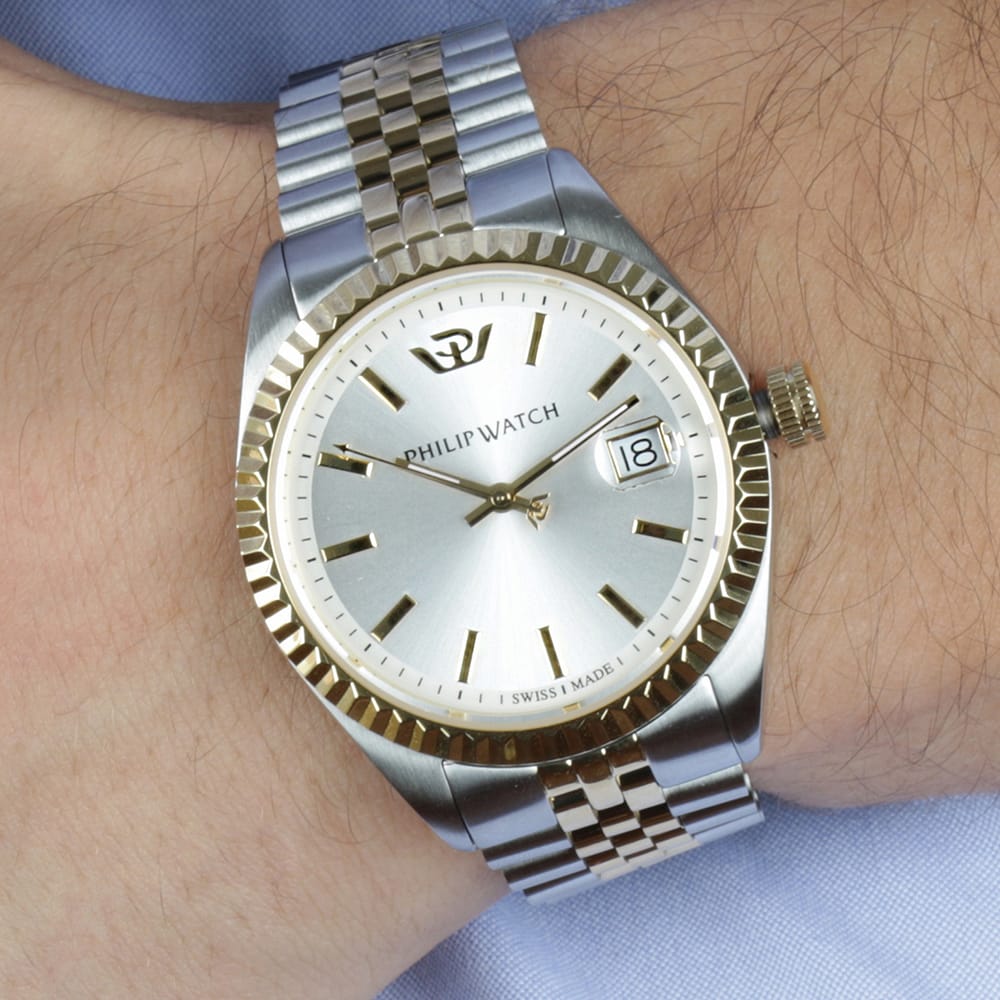 Multifunction Watch for Male Philip Watch R8253107011 2021 Caribe