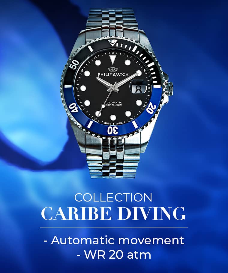 philip watch caribe day date